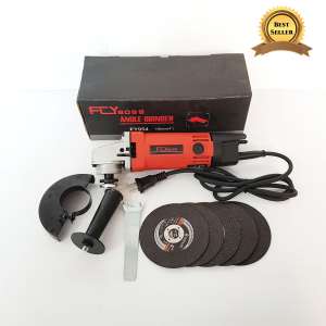 เครื่องเจียรไฟฟ้า 4 นิ้ว FLYBOSS 570w. แถมฟรี ไฟเบอร์ตัดเหล็ก 4 นิ้ว 5 ใบ