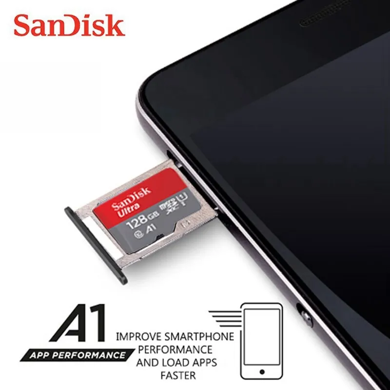 ภาพสินค้าSanDisk Ultra การ์ดหน่วยความจำ Memory card micro SD Card 128GB ความเร็วอ่าน 100MB/s จุ (ของแท้) จากร้าน Sunny Time 1602840650 บน Lazada ภาพที่ 5