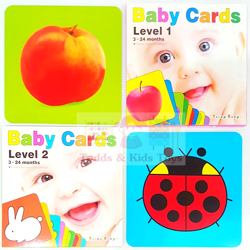 Todds & Kids Toys เซตบัตรภาพ/flash card/เเฟลชการ์ด เสริมพัฒนาการเเละ IQ (สำหรับน้องๆ 3 -36 เดือน)