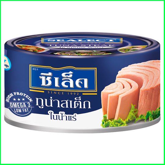 ซีเล็ค ฟิตต์ ทูน่าแซนวิชในน้ำแร่ 165กรัม Sealect Fitt Tuna Sandwich in