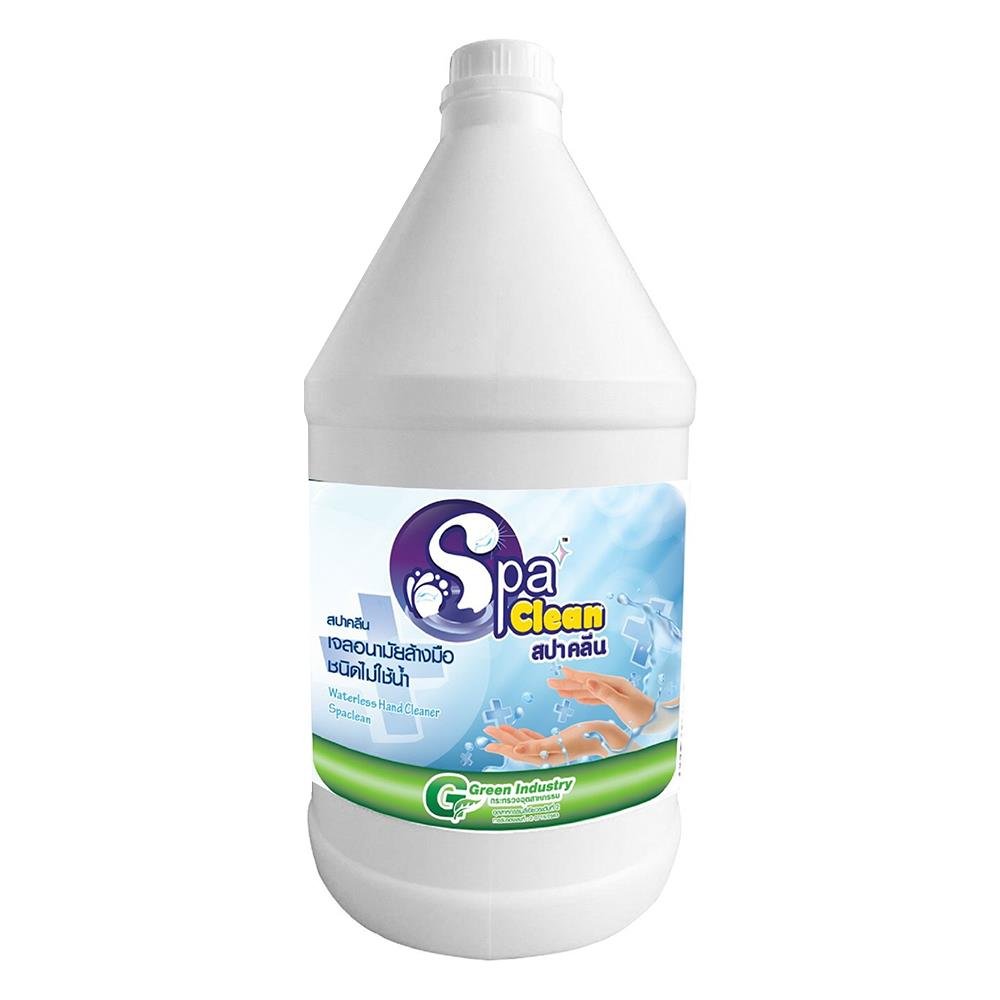 เจลแอลกอฮอลล์ล้างมือ SPA CLEAN 3.5 ลิตรALCOHOL HAND SANITIZER GEL SPA CLEAN 3.5L