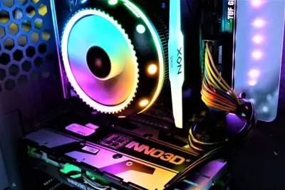 CPU Cooler RGB UFO