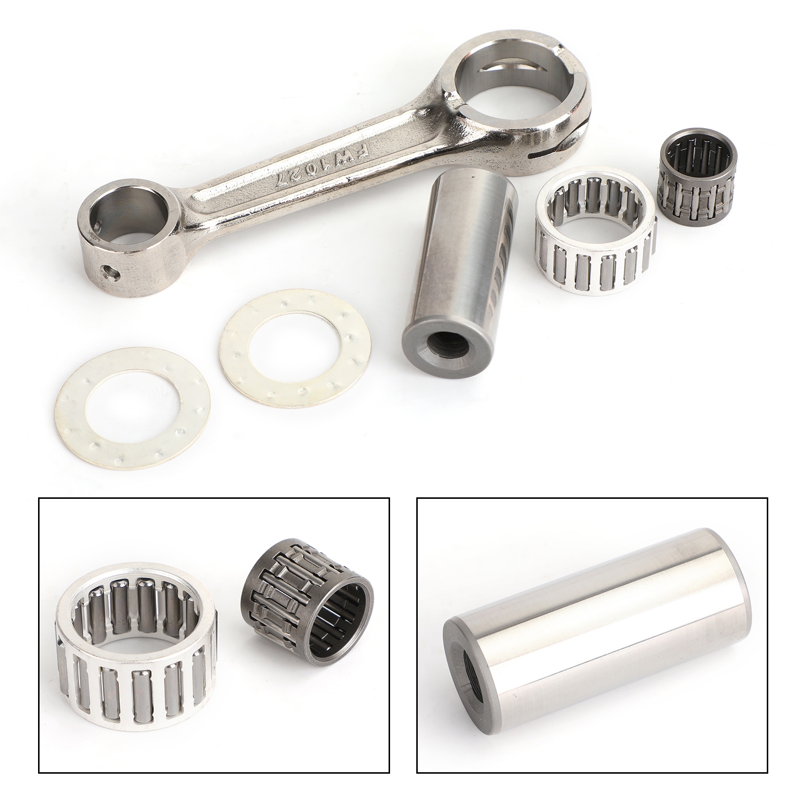 Kit Piston Forgé Misterbike Pour Kawasaki KX125 F 1988 / G 1989 - Référence 8130DB, Diamètre 55.95mm, Neuf