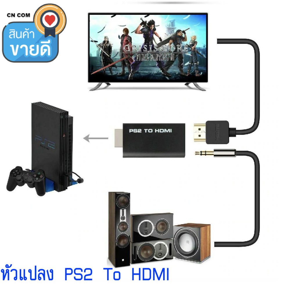 ลดราคา ตัวแปลง ps2 to hdmi ช่วยให้ภาพชัดขึ้น ภาพไม่เเตกจร้า #ค้นหาเพิ่มเติม อะแดปเตอร์เครื่องส่งสัญญาณ ปลั๊กไฟติดซ็อกเก็ตไฟฟ้าปลั๊กผนัง ตัวรับสัญญาณภายนอก Mini WiFi Dongle Optical Digital สเตอริโอ