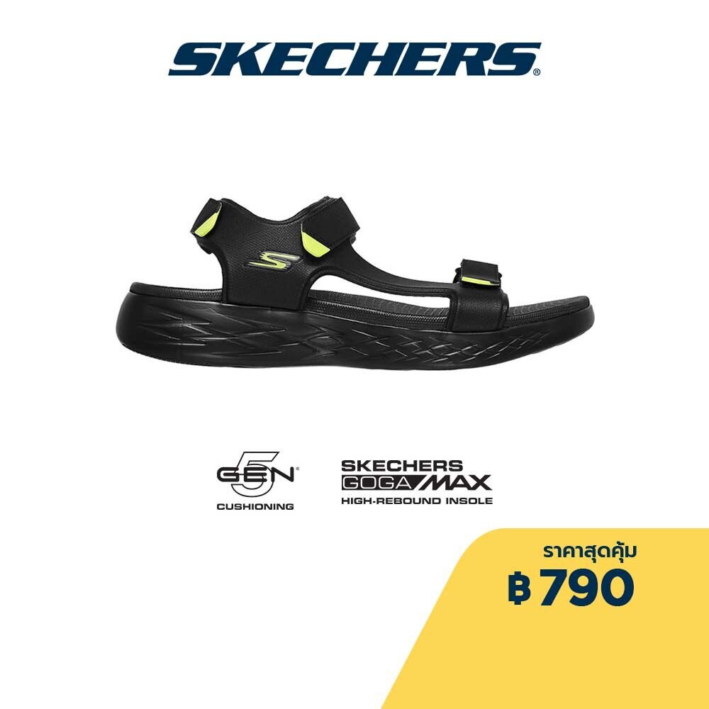 Skechers สเก็ตเชอร์ส รองเท้าแตะผู้ชาย Men On-The-GO 600 Sandals | Lazada.co.th