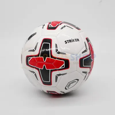 [ของแท้ 100%] ลูกฟุตบอลหนังเย็บเครื่อง ลูกบอล Striker หนัง PVC เบอร์ 5 Grand Sport(แกรนสปอร์ต)