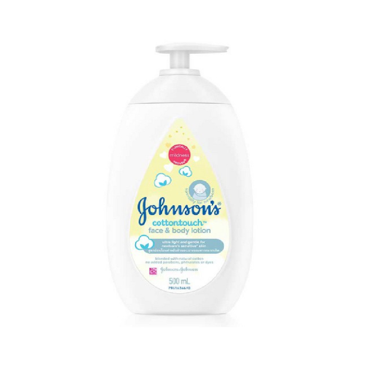 Johnson'S Baby Lotion Face And Body Lotion Cotton Touch จอห์นสัน