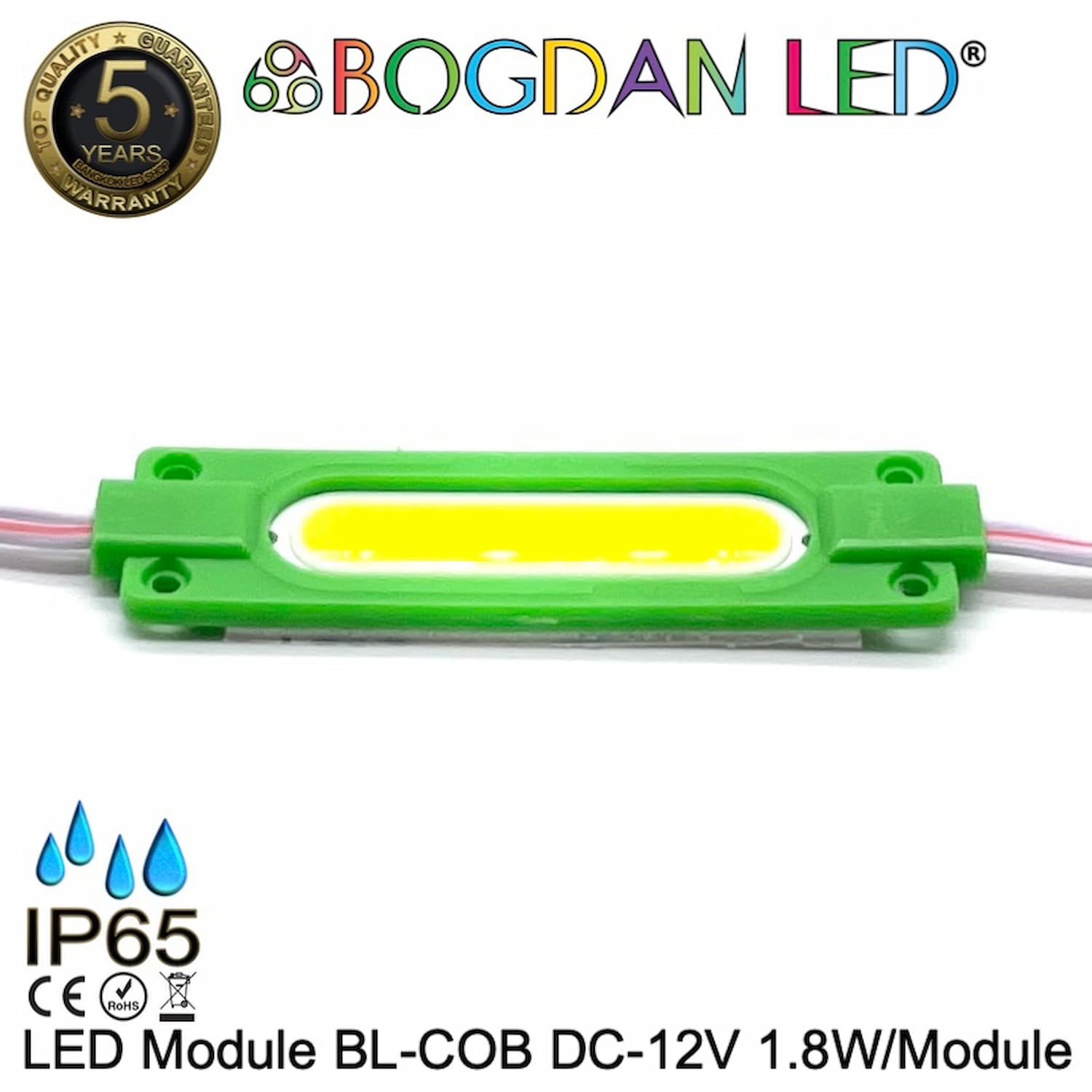 LED Module BL-COB-G สีเขียว DC12V 1.8W/Module 36W/Panelแอลอีดีโมดูลกัน ...