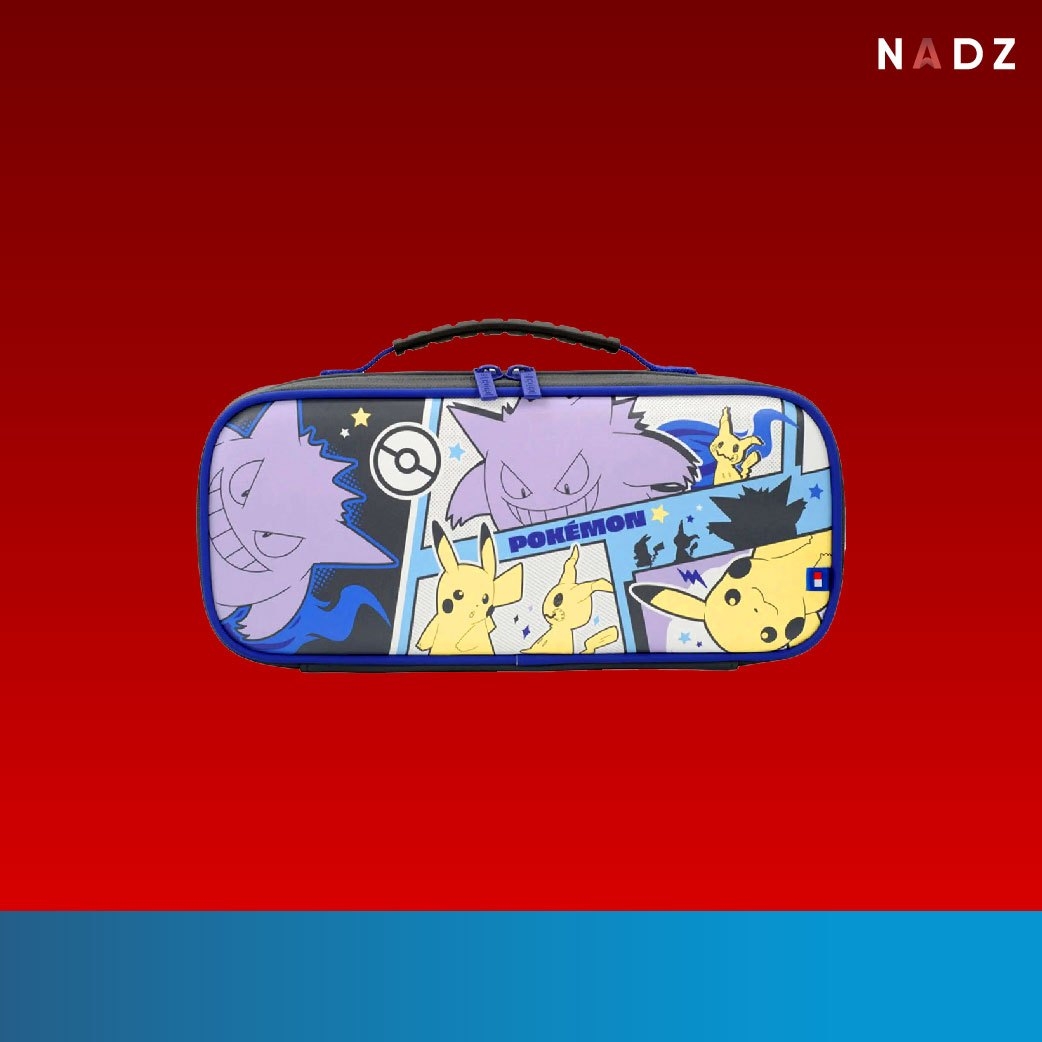 Hori Cargo Pouch Compact(Pikachu Gengar Mimikyu) for Nintendo Switch ...