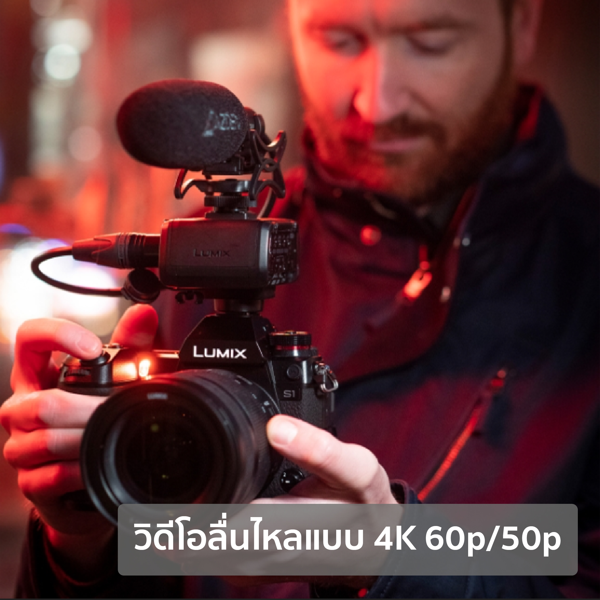 Panasonic Lumix Camera DCS1MGAK Mirrorless Full Frame Camera 47 Mp