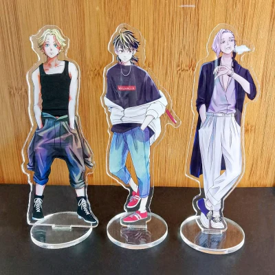 Anime Tokyo Revengers Figure Tokyo Avengers Acrylic Stand Model Action Figures Decoration Cosplay Anime Figures KeyChain