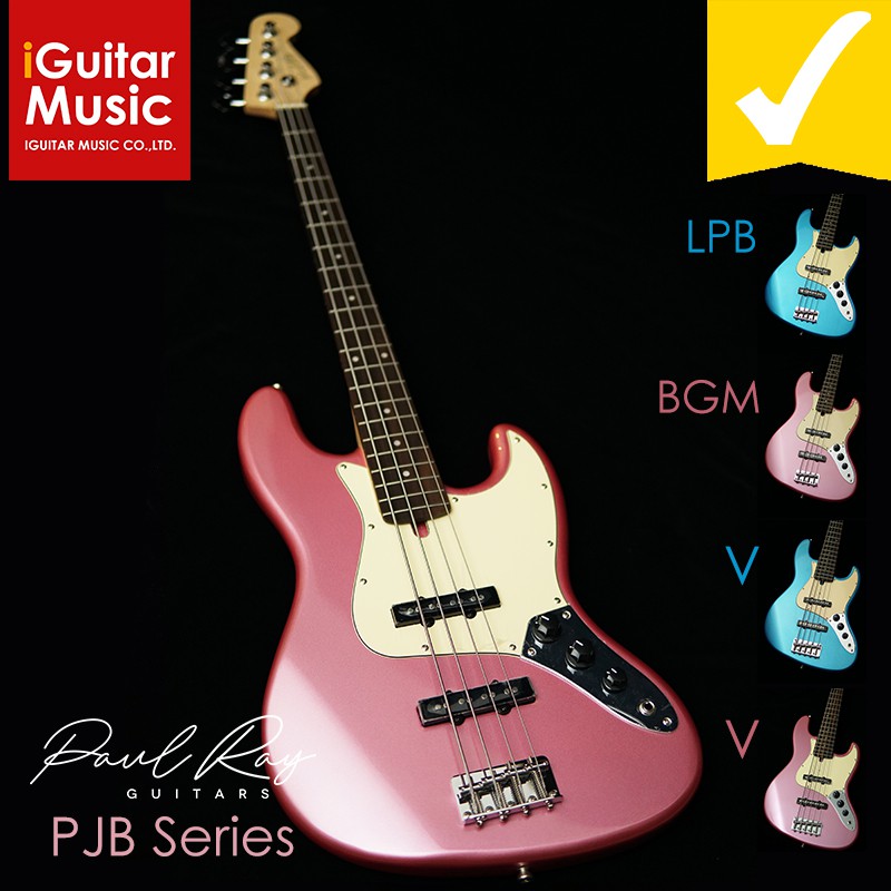 Paul Ray Bass รุ่น PJB Jazz Bass 4 และ 5 สาย