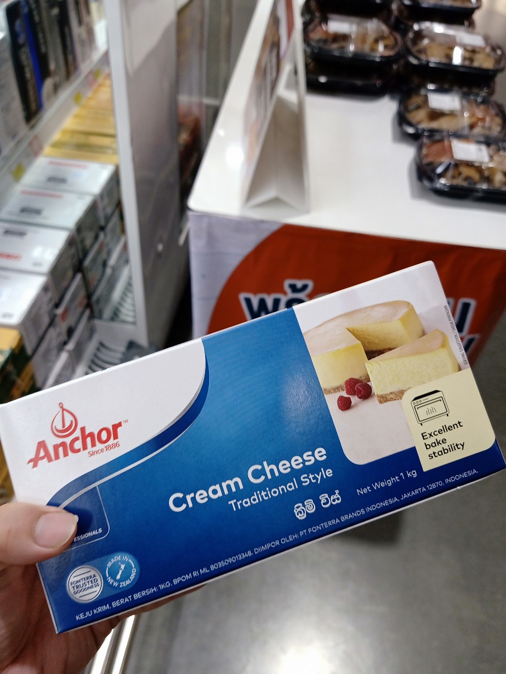 ecook แองเคอร์ ครีมชีส anchor cream cheese 1kg