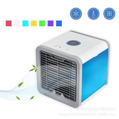 Arctic Air Cooler เครื่องทำความเย็นมินิ แอร์พกพา พัดลมไอเย็น แอร์ตั้งโต๊ะขนาดเล็ก พัดลมไอเย็น ขนาดเล็ก พกพาง่าย เหมาะสำหรับทุกวัย ใช้งานง่ายลดอุณหภูมิบริเวณรอบๆได้อย่างดีเยี่ยม