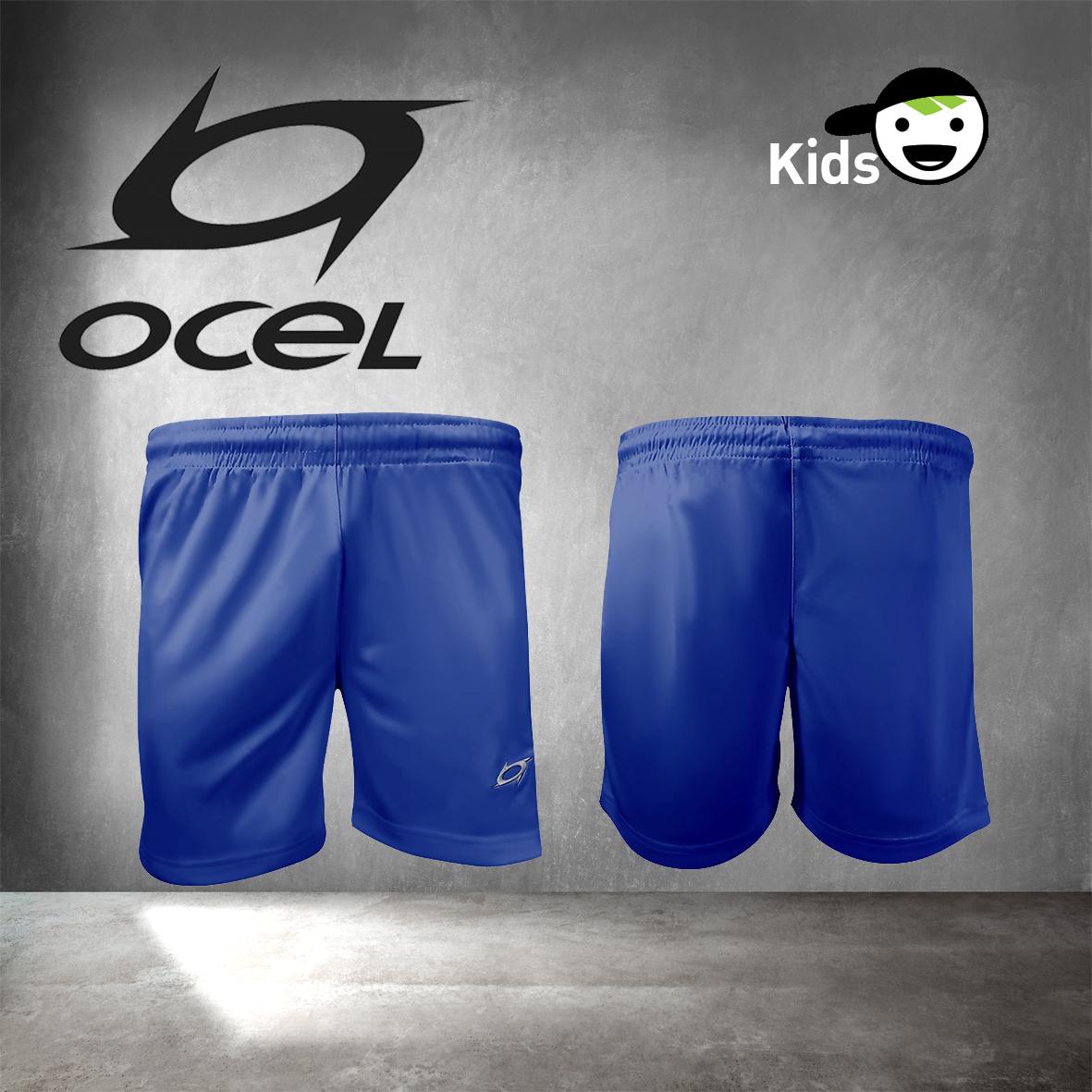 Ocel กางเกงฟุตบอล สำหรับเด็ก Football ShortsKids OC-BK001 Blue