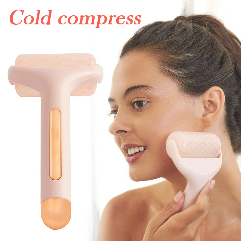 Face Ice Face Roller มือถือหดรูขุมขน Roller Massager Ice Care Beauty ...