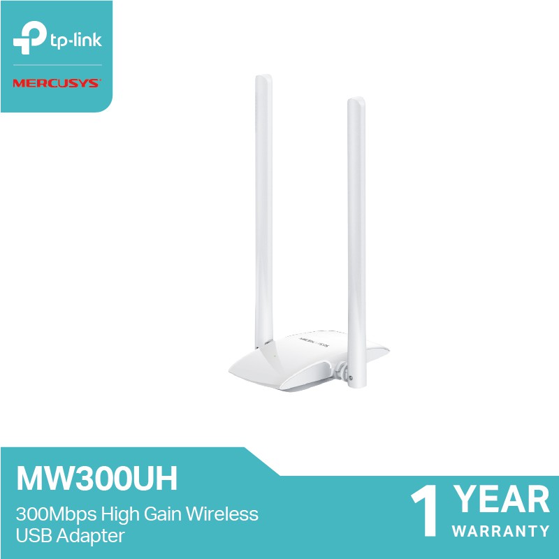 ลดราคา Mercusys MW300UH 300Mbps High Gain Wireless USB Adapter #ค้นหาเพิ่มเติม ไฟอัจฉริยะ USB Adapter อุปกรณ์รับสัญญาณ หลอดไฟ Smart