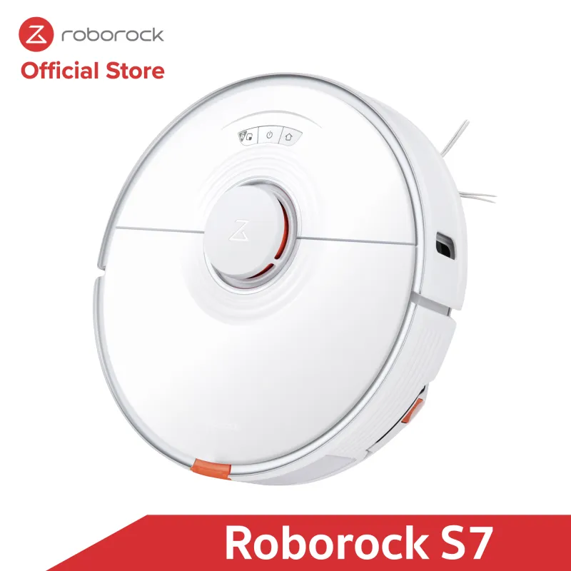 ภาพหน้าปกสินค้าRoborock S7 หุ่นยนต์ดูดฝุ่นถูพื้น อัจฉริยะ โรโบร็อค Smart Robotic Vacuum and Mop Cleaner (Global Version) จากร้าน Roborock Official Store บน Lazada