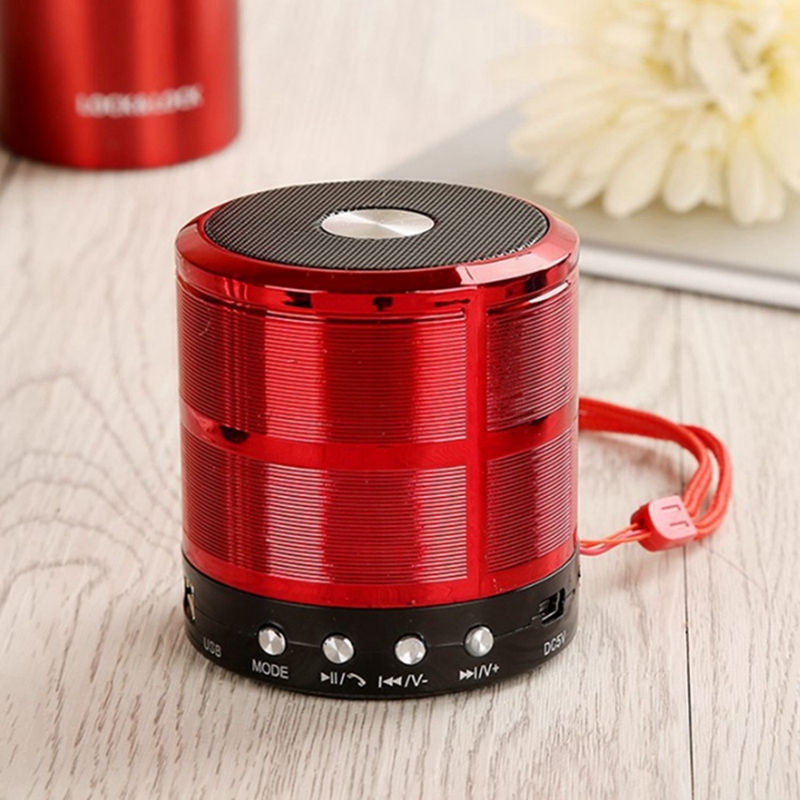 Sound Portable Mini Speaker Metal Mini Portable Sound with Mic TF Card FM Radio AUX MP3 ...