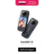 ภาพขนาดย่อของภาพหน้าปกสินค้าInsta360 X3 Panoramic Camera (ประกันศูนย์) จากร้าน ZoomCamera บน Lazada