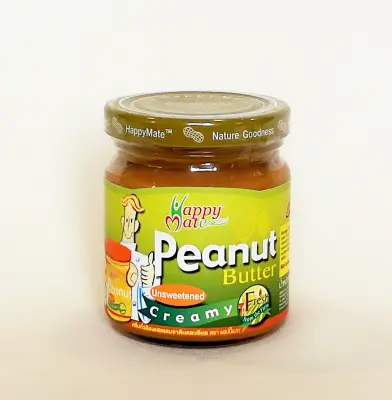 Happy Mate Natural Peanut Butter 200g.