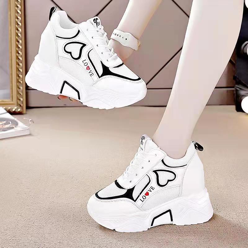 Giày nữ mới 2023 Giày thể thao lưới thoáng khí thường ngày