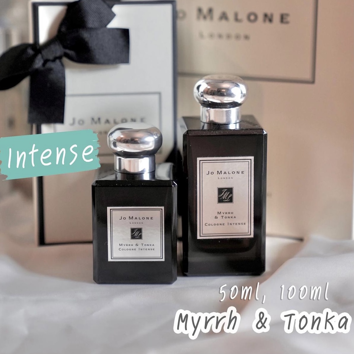 JO MALONE น้ำหอม Cologne Intense Myrrh & Tonka 50ml / 100ml Lazada.co.th