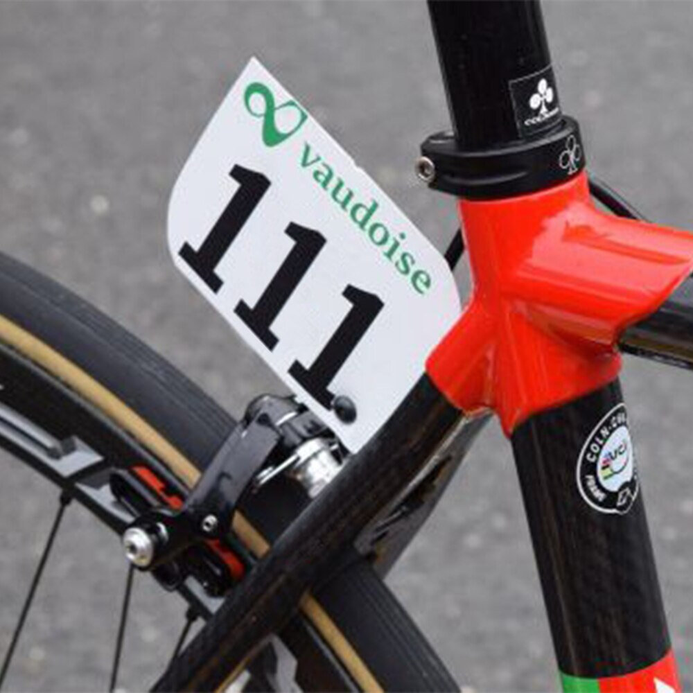 RACE PLATE ตัวยึดป้ายสำหรับแข่งขัน จักรยาน Number Plate Fixed Gear ...