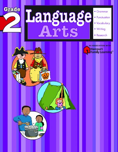 Reading Skills & Language Arts & Writing Skills: Grade 2 (Flash Kids Harcourt Family Learning)