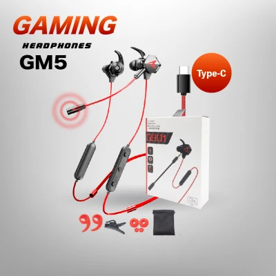 หูฟังเกมมิ่ง GM5 [G7_012] G5 หูฟังเล่นเกม หูฟังสตรีมเกม หูฟังมีไมค์ gaming headphone หูฟังแยกเสียงซ้าย-ขวา