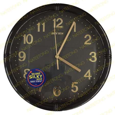 RHYTHM Japan นาฬิกาแขวนเดินเรียบ  ขนาด 11 นิ้ว CMG434NR02