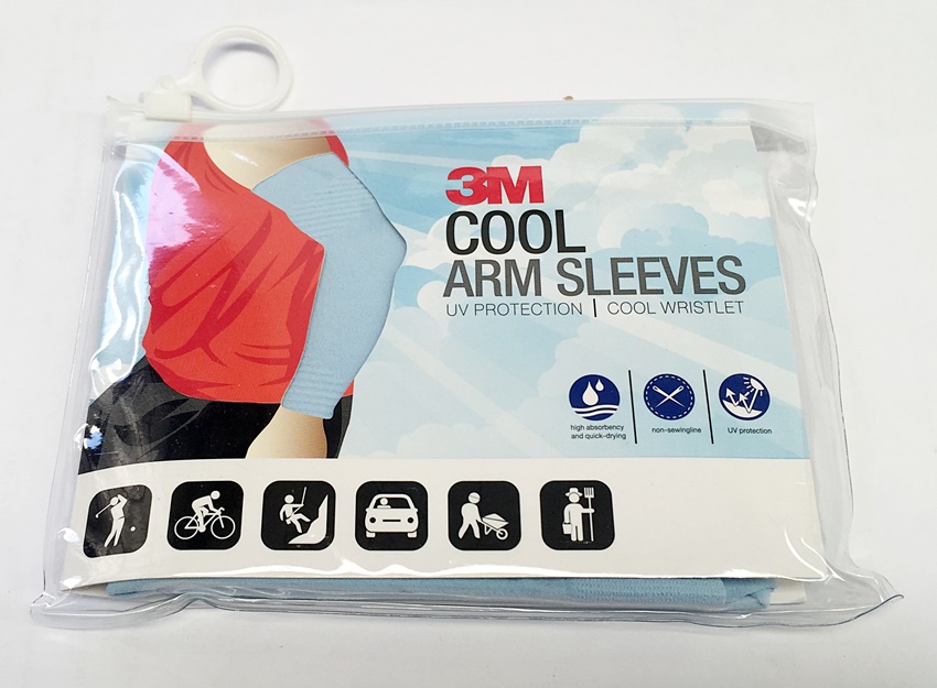 3M UV Protection Cool Arm Sleeves PS2000 Free Size Blue ปลอกแขนป้องกัน UV สีฟ้า