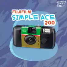 ภาพขนาดย่อของภาพหน้าปกสินค้ากล้องใช้แล้วทิ้ง FUJIFILM SIMPLE ACE 400 27EXP Film Camera จากร้าน CAMERATOWN บน Lazada ภาพที่ 1