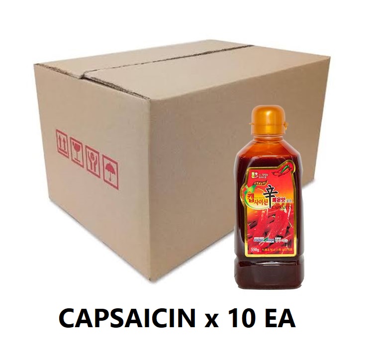 [Original] 캡사이신소스 Chungwoo Capsaicin Super Hot & Spicy Sauce (ซอสพริก