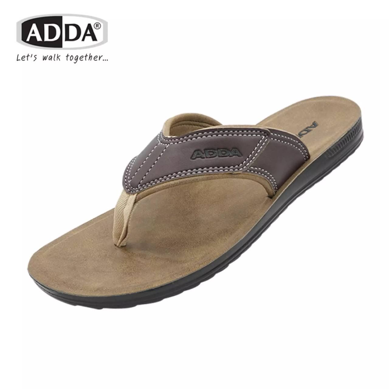 ADDA PU รองเท้าแตะลำลองแบบหูหนีบ รุ่น 72F03M1 (ไซส์ 39-45) - I am shoes ...