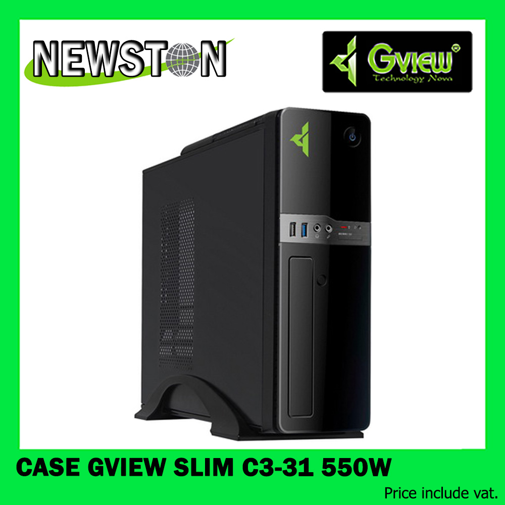 Gview CASE Gview Slim C3-35 มีเพาเวอร์ 550W - C.S.IT SYSTEMS - ThaiPick