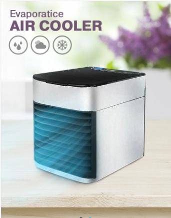 Evaporatice aircooler พัดลมไอน้ำตั้งโต๊ะ ขนาดกะทัดรัด ใช้งานด้วยUSB ไม่มีเสียง ****ลดกระหน่ำ*****
