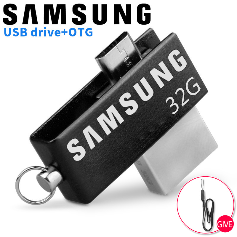 SAMSUNG OTG usb แฟลชไดรฟ์ ปากกาไดรฟ์ 32 GB