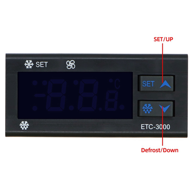 4pcs DC 12V Temperature Controller - Programmable -50 To 110°C, Heating/Cooling Thermostat With Waterproof Probe