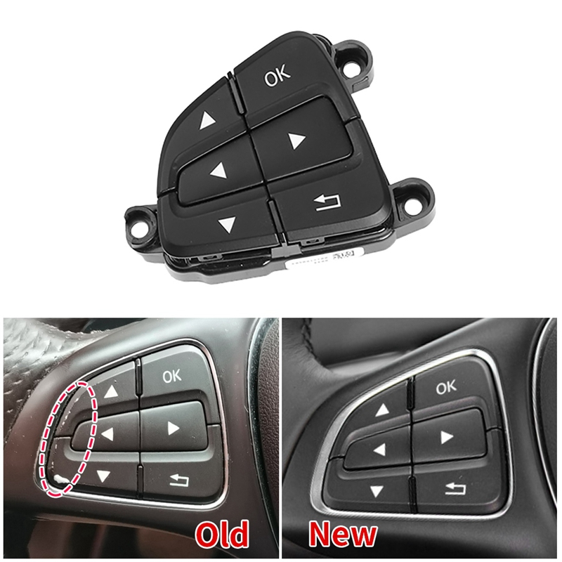 for Mercedes Benz W166 W156 W246 Car Multi-Function Steering Wheel Switch Buttons A0999050600