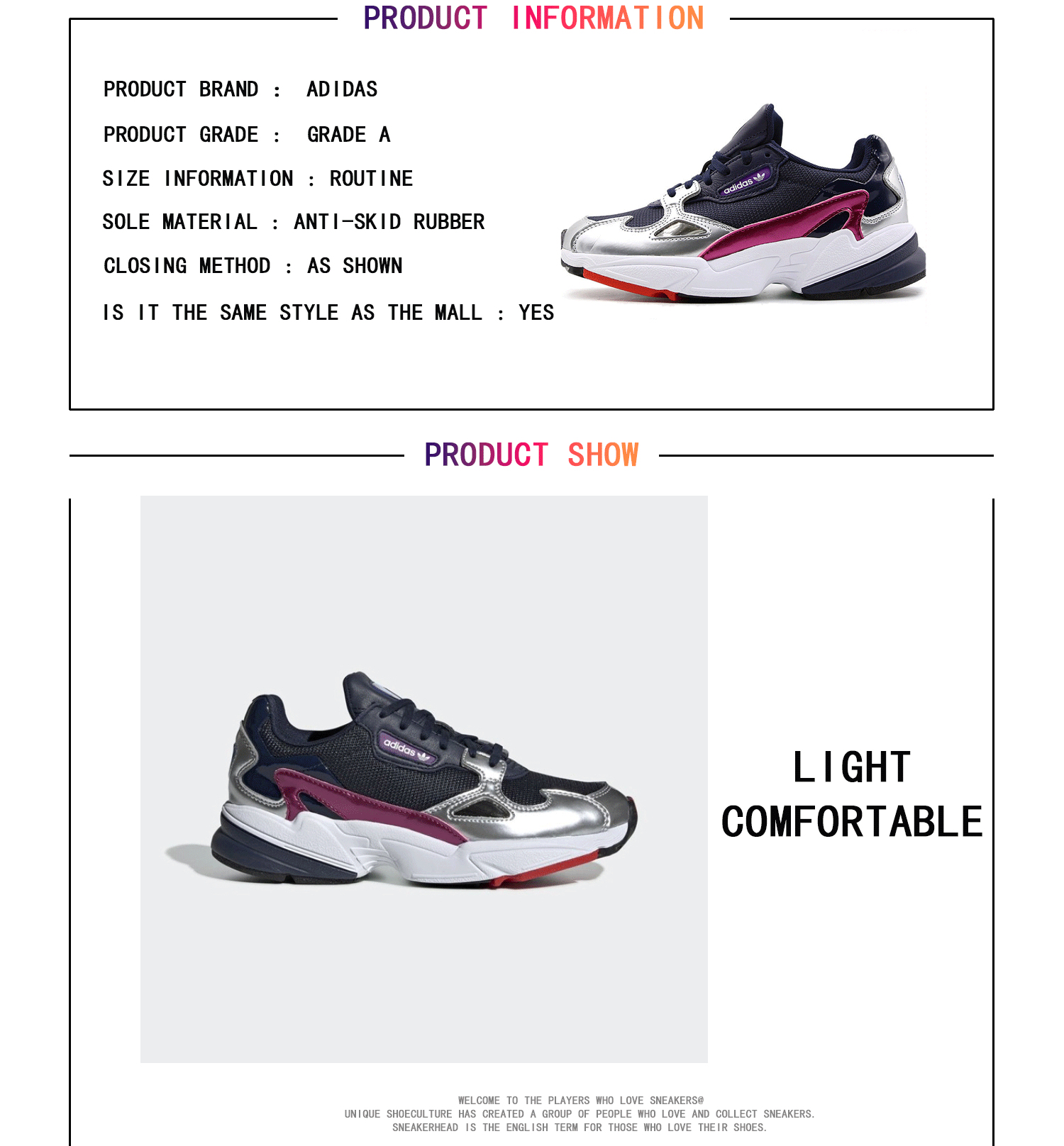 FALCON W Womens Sneakers Running Shoes CG6247 - 6v9LlKB1 - ThaiPick