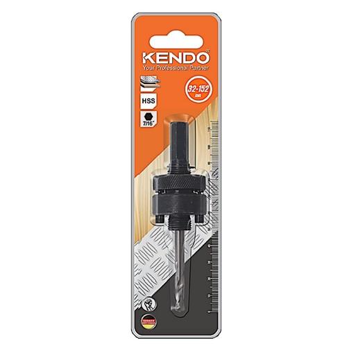 KENDO 41021312 ก้านต่อ+ดอกนำ โฮลซอ 32-152mm, HEX shank 3/8  (1 ชิ้น/แพ็ค)