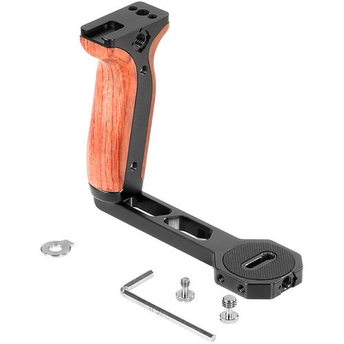 SmallRig BSS2222B Universal Wooden Side Handle for RoninS/Zhiyun Crane Series Handheld Gimbal