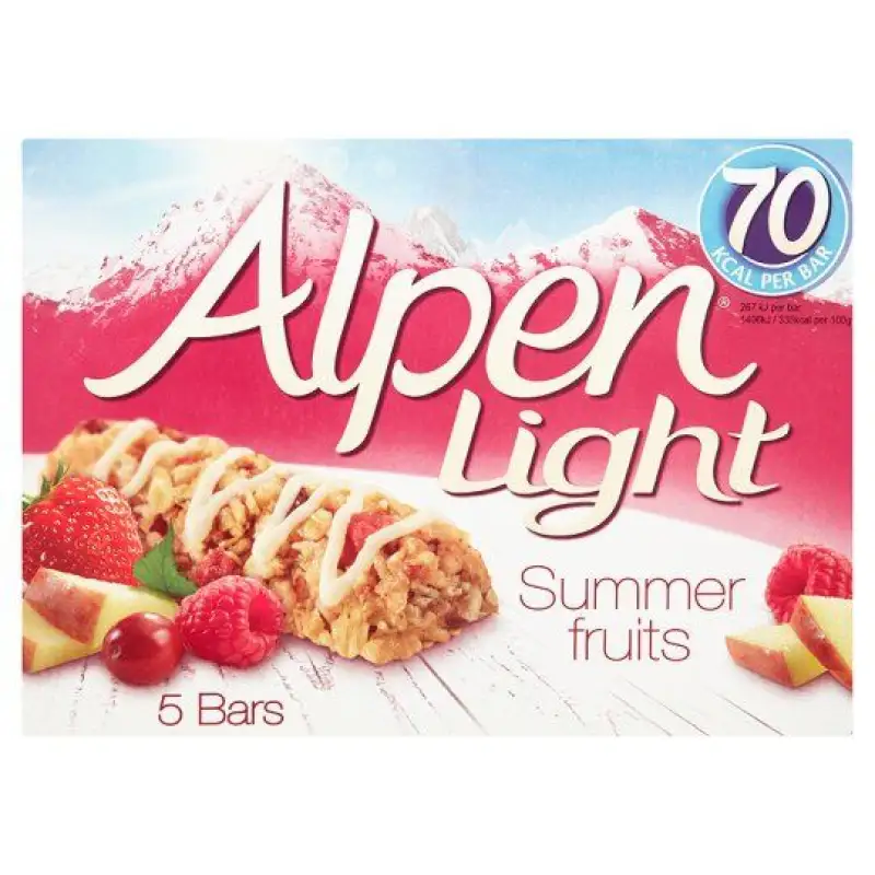 ภาพสินค้าอัลเพน ไลท์ ซัมเมอร์ฟรุต 1 กล่อง 5 ชิ้น Alpen Light - S Fruit 1 PACK 5 Bars จากร้าน Fine Foods 168 บน Lazada ภาพที่ 1