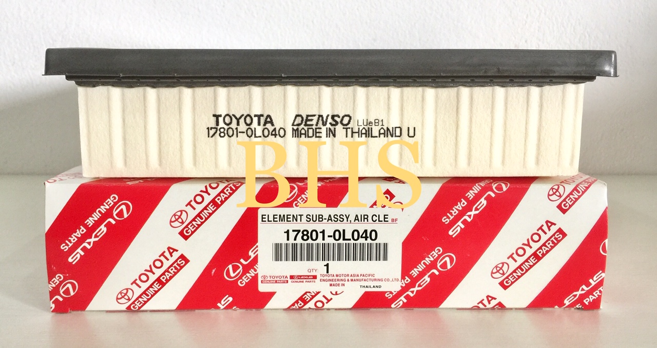 กรองอากาศ โตโยต้า ไฮลักซ์ เรโว่ 2.4, 2.8, ฟอร์จูนเนอร์ 2.4, 2.8 ปี 2015 - 2019 / Air Filter  For TOYOTA HILUX REVO, FORTUNER 2.4, 2.8 Year 2015 - 2019