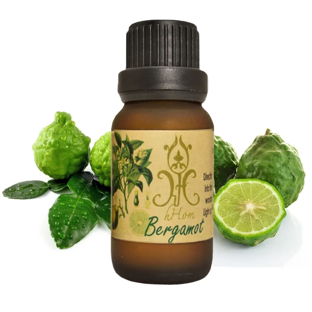 Hot Sale Essential Oil น้ำมันหอมระเหย กลิ่น มะกรูด Bergamot 15ml. ราคาถูก เทียนหอม เทียนหอมคริสมาส