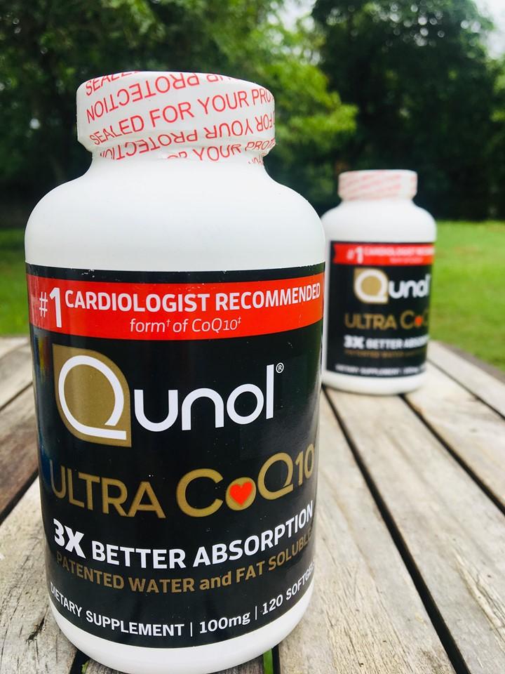 Ultra CoQ10 คิวเทน 100mg 120 Softgels (Qunol®) 3x Better Absorption Q10 Ubiquinone USP Grade #1 Cardiologist Recommended Form of CoQ10