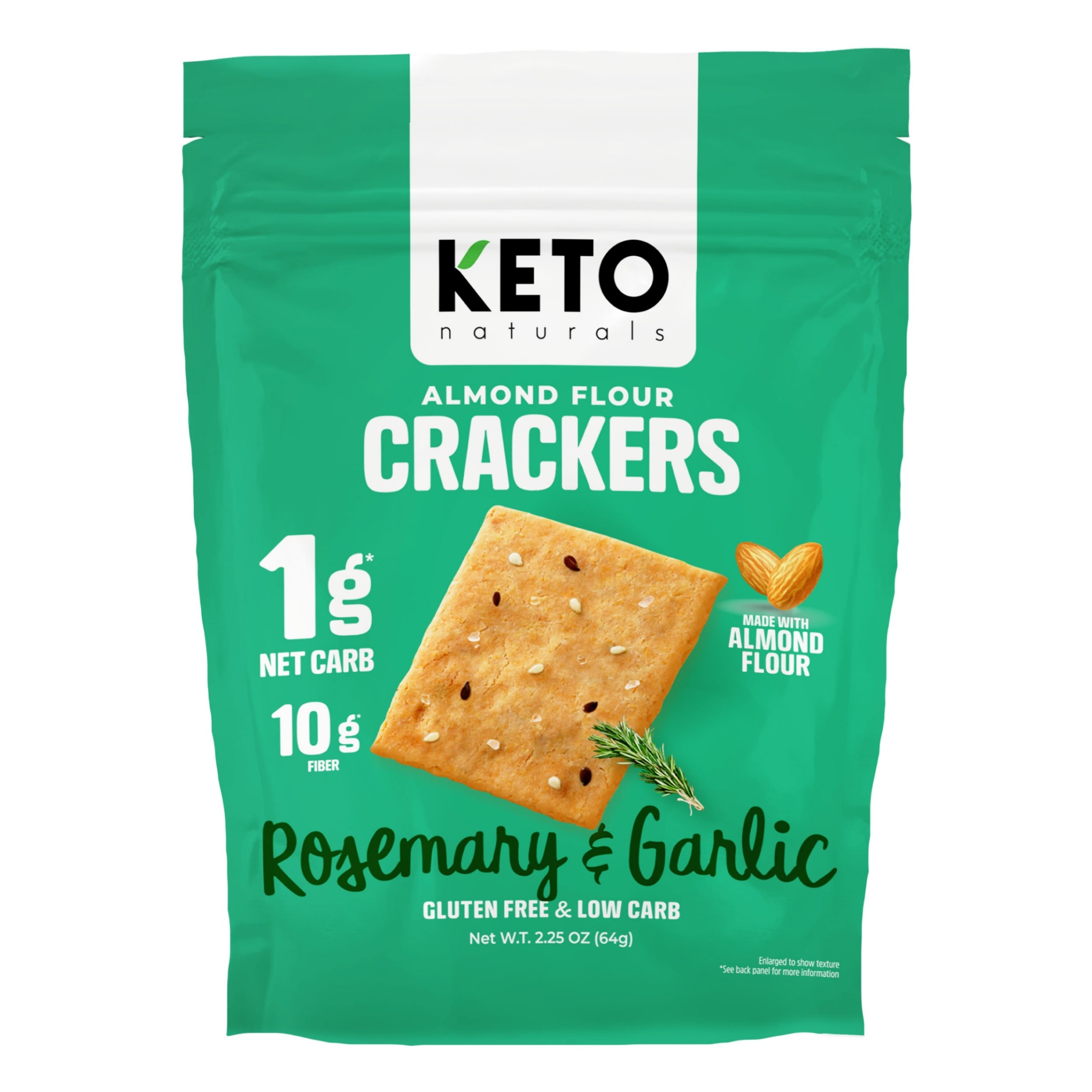 Keto Crackers low carb crackers no sugar added gluten free(Rosemary
