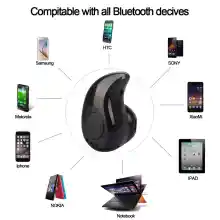 ภาพขนาดย่อของภาพหน้าปกสินค้าสามารถใช้ได้กับ Galaxy ทุกรุ่น Mini Bluetooth 4.1 s530 หูฟังบลูทูธ 4.1 เล่นเพลง ฟังเพลง มีไมค์ รับสาย วางสายสนทนาได้ ขนาดเล็กใส่พอดีหู (สี) จากร้าน Scallop บน Lazada ภาพที่ 7