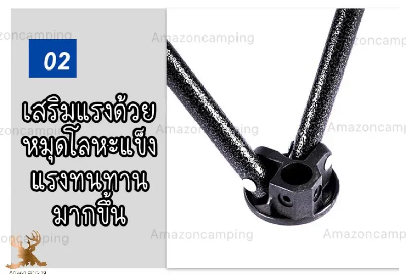 ภาพสินค้าชุดโต๊ะสนามพับได้พร้อมเก้าอี้พับ 4 ตัว ชุดโต๊ะปิคนิคอลูมิเนียม พร้อมเก้าอี้นั่ง จากร้าน allnight4you บน Lazada ภาพที่ 4